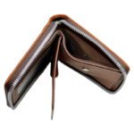 Portefeuille Court pour Homme - Pince à Billets Multi-Cartes - Grande Capacité - Simple - Beige – Image 5