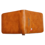 Portefeuille Court pour Homme - Pince à Billets Multi-Cartes - Grande Capacité - Simple - Beige – Image 4