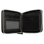 Portefeuille Court pour Homme - Pince à Billets Multi-Cartes - Grande Capacité - Simple - Noir – Image 4