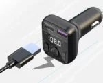 Émetteur FM - 3 en 1 -  Bluetooth Pour Voiture - Lecteur MP3 Bluetooth - Adaptateur Radio Sans Fil - Chargeur Allume-Cigare Rapide Avec 2 Ports USB - Kit Mains Libres – Image 7