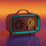 Radio FM Classique Avec Boussole - Rétroéclairée - Bluetooth - Port USB Et Carte TF – Image 6