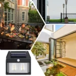 Lampes à Énergie Solaire – Étanches – Sécurité Avec Capteur - Noir – Image 13