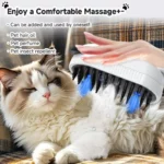 Brosse Vapeur 4 En 1 Pour Animaux - Lumière UV Pour Le Nettoyage Des Poils – Image 7