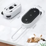 Brosse Vapeur 4 En 1 Pour Animaux - Lumière UV Pour Le Nettoyage Des Poils – Image 10