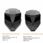 Sac à Dos De Moto Rigide Avec Éclairage LED - Résistant à L'eau et Grand Support Pour Casque Avec Écran Programmable – Image 5