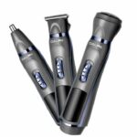 Tondeuse à Cheveux Électrique Professionnelle 3 en 1 - Nareze Scrubber - Acier Inoxydable