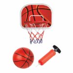 Mini Ensemble De Basket-Ball Gonflable - 2 Ballons - Panier de Basket -  Pompe - Jeu De Trempage Mural – Image 13