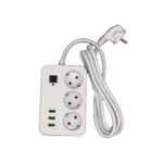 Multiprises - 3 Port USB - 3 Prises De Courant – Image 2