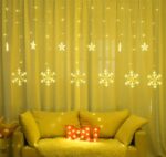 Rideau Lumineux Étoiles Et Flocons De Neige - 8 Modes D'éclairage - LED - 3 - 1.5 Mètres – Image 8