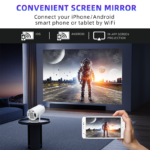 Projecteur De Jeux 3D 2 En 1 - Console F300 - Récepteur TV - Système Android 11 - Compatible 5G Et Wi-Fi – Image 12