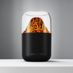 Humidificateur En Forme De Volcan - Lampe À Flamme Froide Et Mini-lumière D'ambiance Silencieuse - Pour L'aromathérapie – Image 3