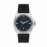 Montre à Quartz Tomi Pour Homme - Bracelet en Cuir De Qualité Supérieure - Affichage De La Date - Résistante à L'eau