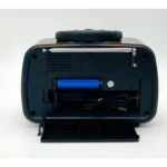 Radio Avec Baffle De Taille Moyenne -  Design Classique En Bois - Rechargeable - Bandes FM/AM - Modèle BUFFER® NS6687 – Image 2
