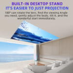 Projecteur De Jeux 3D 2 En 1 - Console F300 - Récepteur TV - Système Android 11 - Compatible 5G Et Wi-Fi – Image 3