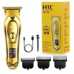 Tondeuse Professionnelle Electrique à Cheveux et Barbe - Ecran LCD - Jaune