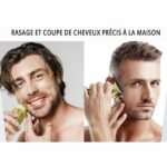 Tondeuse Professionnelle Electrique à Cheveux et Barbe - Ecran LCD - Jaune – Image 5