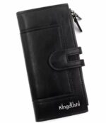 Portefeuille Cuir De Haute Qualité - Téléphone Portable - Multicartes - Grand - Élégant - Unixe - Noir – Image 8