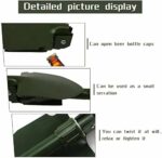 Pelle Pioche De Camping Pliante - Multifonction - Avec Bousole Et Étui - Vert – Image 7