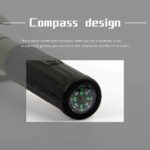 Pelle Pioche De Camping Pliante - Multifonction - Avec Bousole Et Étui - Vert – Image 5