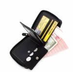 Portefeuille Court pour Homme - Pince à Billets Multi-Cartes - Grande Capacité - Simple - king Noir – Image 4