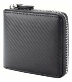 Portefeuille Court pour Homme - Pince à Billets Multi-Cartes - Grande Capacité - Simple - king Noir – Image 12