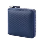 Portefeuille Court pour Homme - Pince à Billets Multi-Cartes - Grande Capacité - Simple - Bleu – Image 9