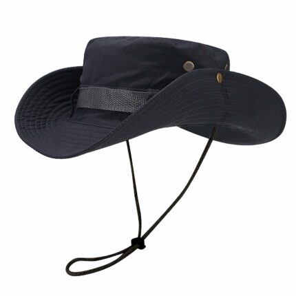 Chapeau De Seau Unisexe - Protection Solaire Extérieure - Respirant - Pliable - Rayé Décontracté - Doux