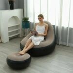 Fauteuil Inclinable Gonflable 2 en 1 - Portable - Confortable
