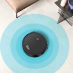 Aspirateur Robot Silencieux 3 en 1 -  Nettoyer Les Cheveux - Le Marbre - Les Carreaux De Céramique et Les Sols Durs - Noir – Image 3