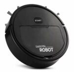 Aspirateur Robot Silencieux 3 en 1 -  Nettoyer Les Cheveux - Le Marbre - Les Carreaux De Céramique et Les Sols Durs - Noir – Image 4