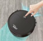 Aspirateur Robot Silencieux 3 en 1 -  Nettoyer Les Cheveux - Le Marbre - Les Carreaux De Céramique et Les Sols Durs - Noir – Image 5