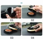 Désodorisant Solaire Pour Voiture - Ventilateur Rotatif - Diffuseur D'huile Pour Voiture – Image 7