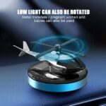 Désodorisant Solaire Pour Voiture - Ventilateur Rotatif - Diffuseur D'huile Pour Voiture – Image 3