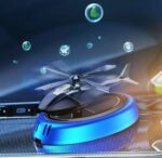 Désodorisant Solaire Pour Voiture - Ventilateur Rotatif - Diffuseur D'huile Pour Voiture – Image 4