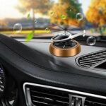 Désodorisant Solaire Pour Voiture - Ventilateur Rotatif - Diffuseur D'huile Pour Voiture – Image 12