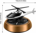Désodorisant Solaire Pour Voiture - Ventilateur Rotatif - Diffuseur D'huile Pour Voiture – Image 13