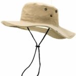Chapeau De Soleil Pliable à Large Bord Avec Protection UV - Unisexe  Beige