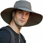 Chapeau de randonnée et de camping à large bord pour homme avec protection UV – Image 5
