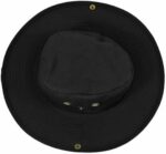 Chapeau De Soleil Pliable à Large Bord Avec Protection UV - Unisexe  Noir – Image 2