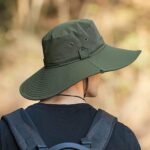 Chapeau de randonnée et de camping à large bord pour homme avec protection UV – Image 11
