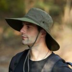 Chapeau de randonnée et de camping à large bord pour homme avec protection UV – Image 9