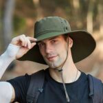 Chapeau de randonnée et de camping à large bord pour homme avec protection UV – Image 10
