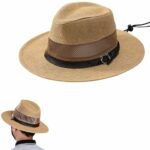 Chapeau De Soleil Tissé - Maille Creuse Respirante - Dessus - Mince - Perforé.