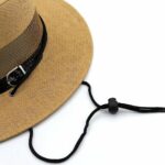 Chapeau De Soleil Tissé - Maille Creuse Respirante - Dessus - Mince - Perforé. – Image 3