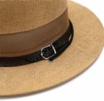 Chapeau De Soleil Tissé - Maille Creuse Respirante - Dessus - Mince - Perforé. – Image 6