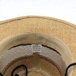 Chapeau De Soleil Tissé - Maille Creuse Respirante - Dessus - Mince - Perforé. – Image 2