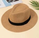 Chapeau De Soleil Unisexe - Large bord - Élégant et Pratique  - Marron