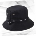 Chapeau Bob Respirant Unisexe à Séchage Rapide Xanadu - Chapeau De Plage Sun Safari - Noir – Image 4