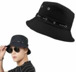 Chapeau Bob Respirant Unisexe à Séchage Rapide Xanadu - Chapeau De Plage Sun Safari - Noir