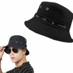 Chapeau Bob Respirant Unisexe à Séchage Rapide Xanadu - Chapeau De Plage Sun Safari - Noir